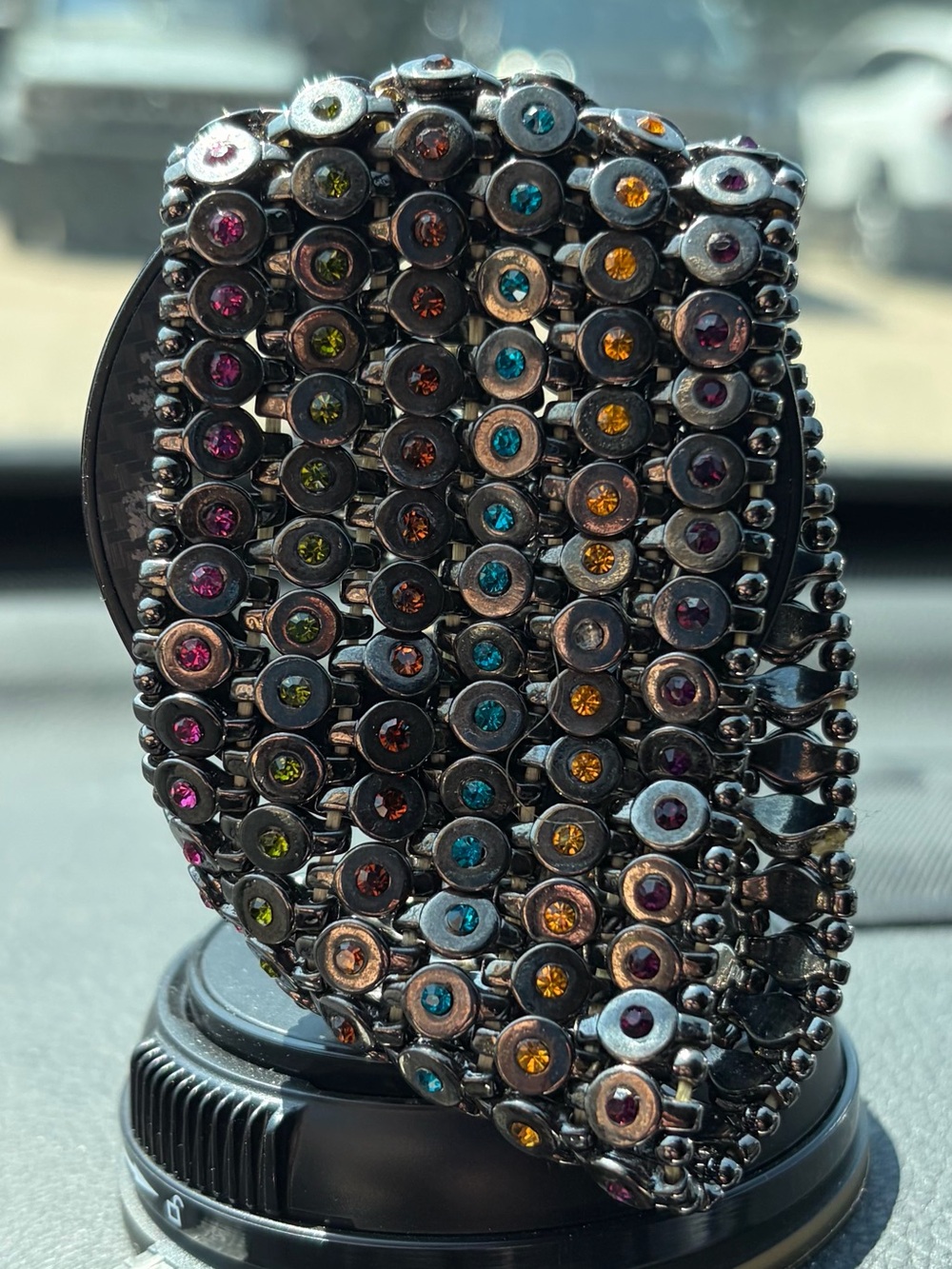 Multicolor Crystal Stretch Bracelet